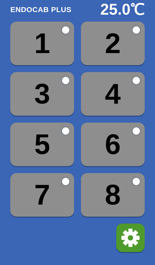8채널 운용 화면